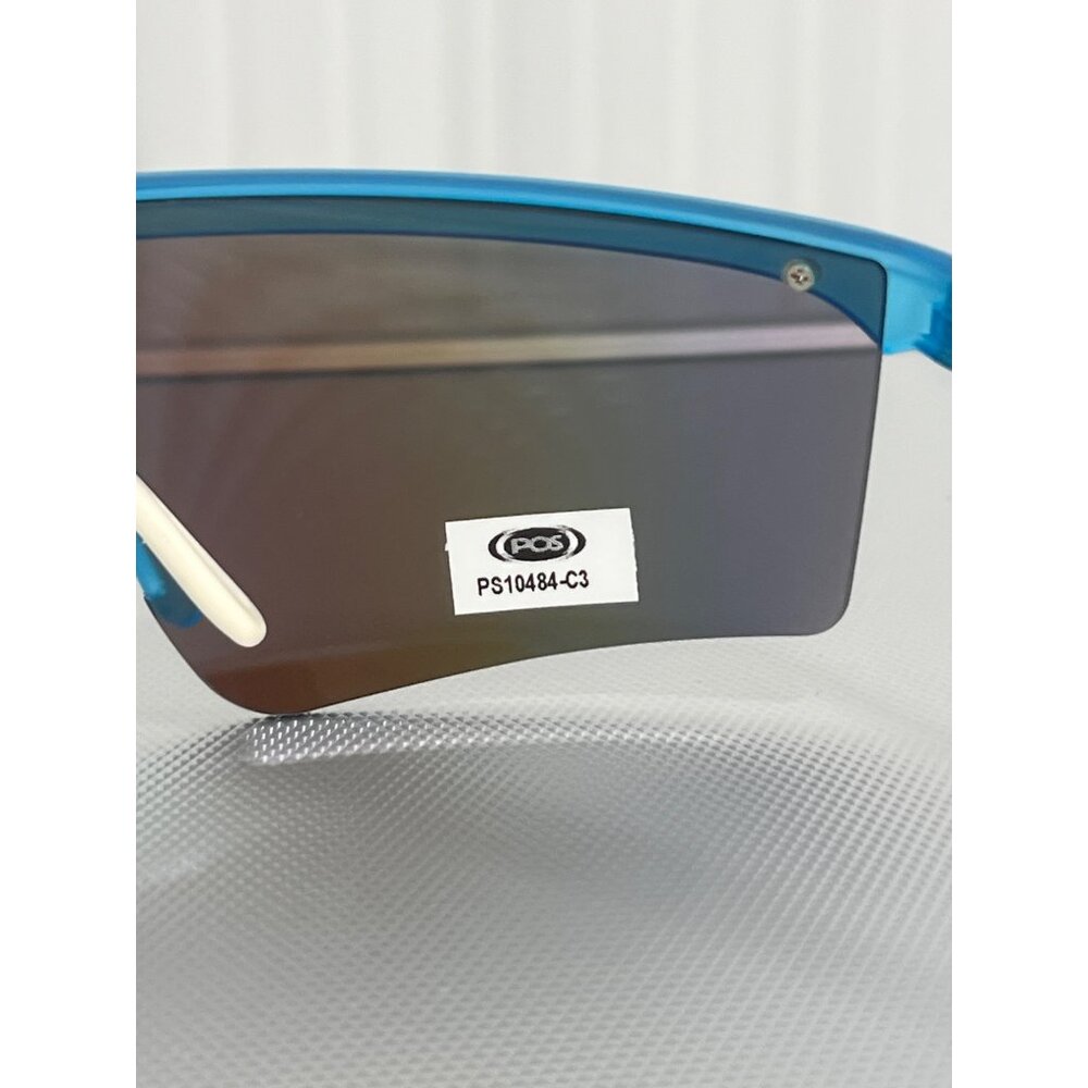 Kreedom Sports Sunglasses UV Protection Polarized Lenses Blue Cycling Active NEW - Picture 3 of 6
